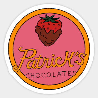 Patrick's Chocolates Sticker